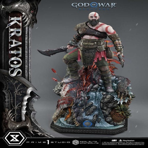 God of War: Ragnarok Real Elite Masterline Series Statue 1/3 Kratos 95 cm
