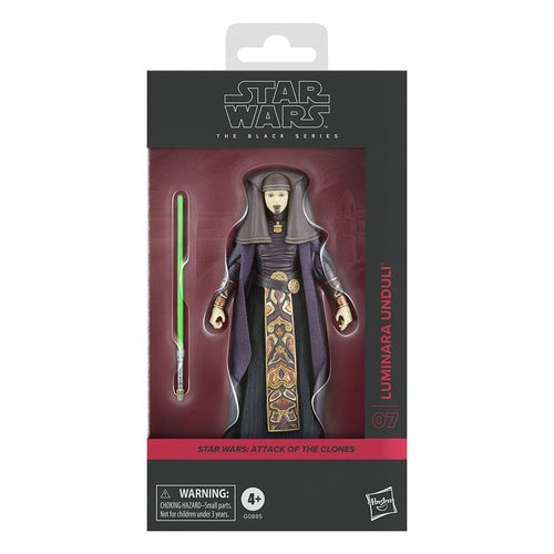 Star Wars Episode II Black Series figurine Luminara Unduli 15 cm