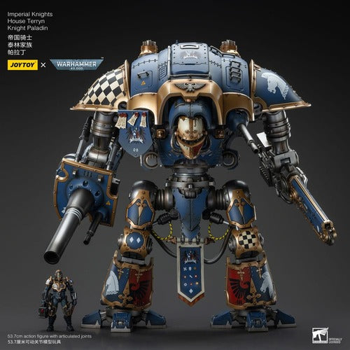 Warhammer 40k figurine 1/18 Imperial Knights House Terryn Knight Paladin 54 cm