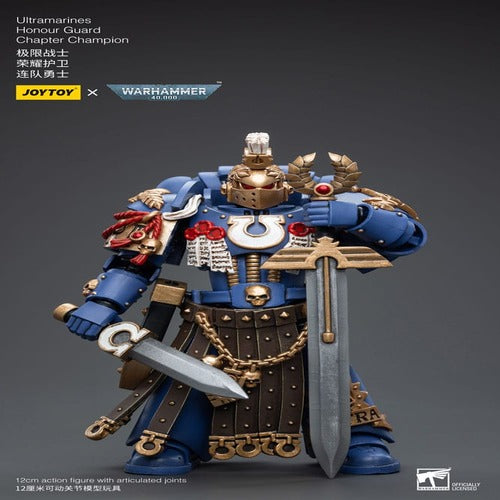 Warhammer 40k figurine 1/18 Ultramarines Honour Guard Chapter Champion 12 cm
