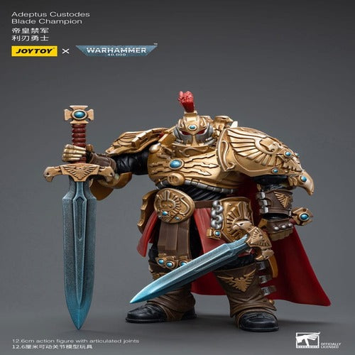 Warhammer 40k figurine 1/18 Adeptus Custodes Blade Champion 12 cm