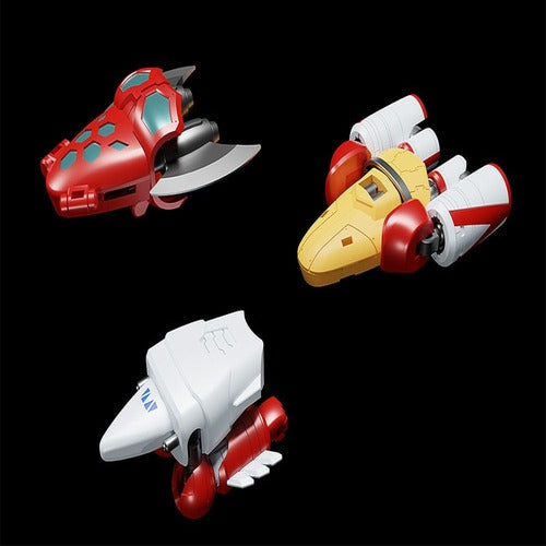Getter Robo:The Last day Moderoid Miniature Plastic Model Kit Getter 1 Combining & Transforming 11 cm