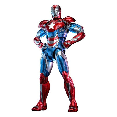 Marvel figurine Comic Masterpiece Diecast 1/6 Iron Patriot Hot Toys Exclusive 32 cm