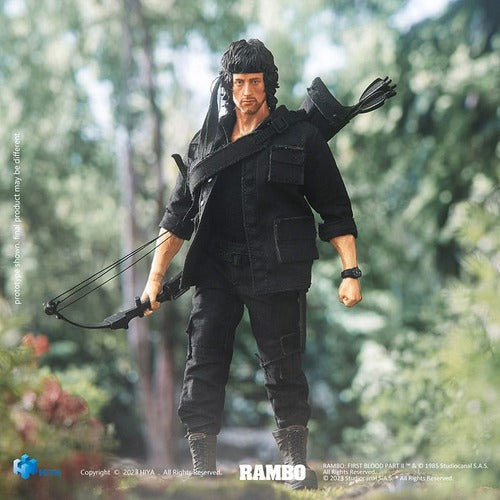 Rambo figurine 1/12 Exquisite Super Series First Blood II John Rambo 16 cm