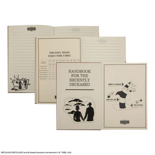 Beetlejuice Notizbuch Handbook for the Recently Deceased