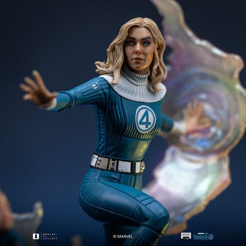 Fantastic Four statuette 1/10 Art Scale Invisible Woman and Franklin 28 cm