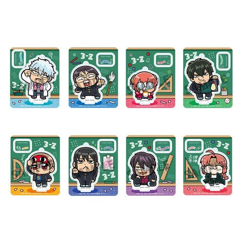 Gintama assortiment figurines acrylique 3-Z Ginpachi Sensei x Okawabukubu the Youth 6 cm (8)