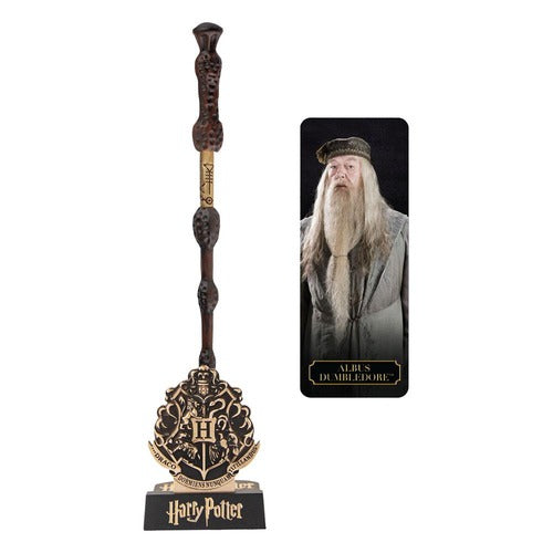 Harry Potter présentoir sets stylo à bille et porte plume baguette magique de Albus Dumbledore (9)