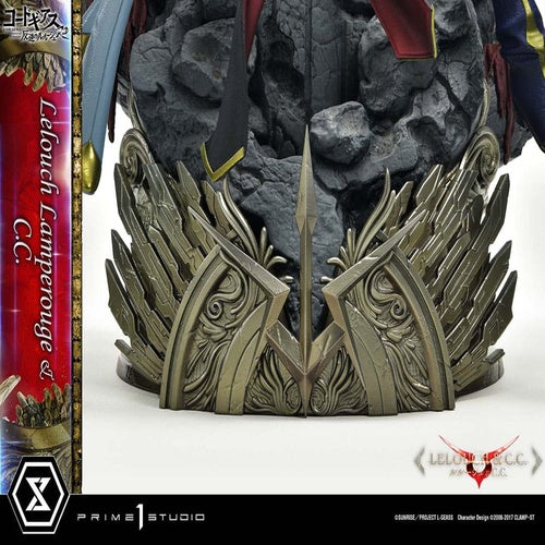 Code Geass: Lelouch of the Rebellion Concept Masterline Series Statue 1/6 Lelouch Lamperouge & C.C. 44 cm