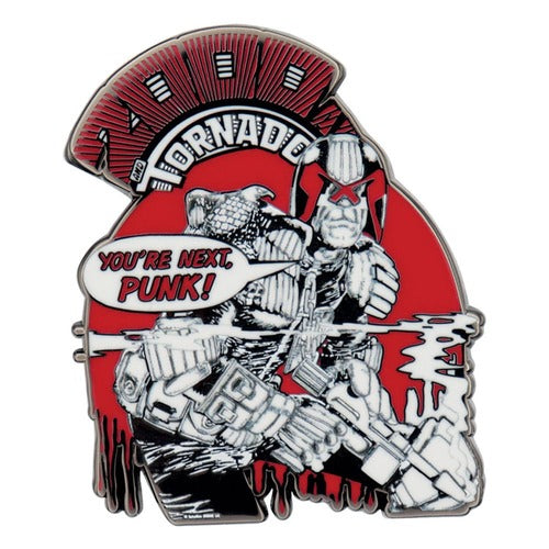 2000 AD pin's Judge Dredd You're Next Punk Limited Edition