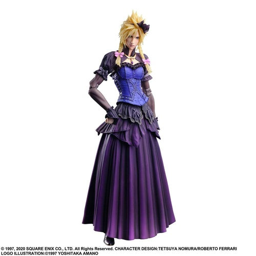 Final Fantasy VII Remake Play Arts Kai figurine Cloud Strife Dress Ver. 28 cm