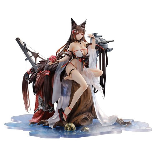 Azur Lane statuette PVC 1/7 Amagi Wending Waters Serene Lotus Ver. Acrylic Special Edition w/Display 25 cm