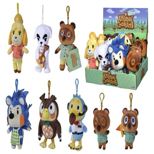 Animal Crossing assortiment porte-clés peluche Residents 15 cm (12)