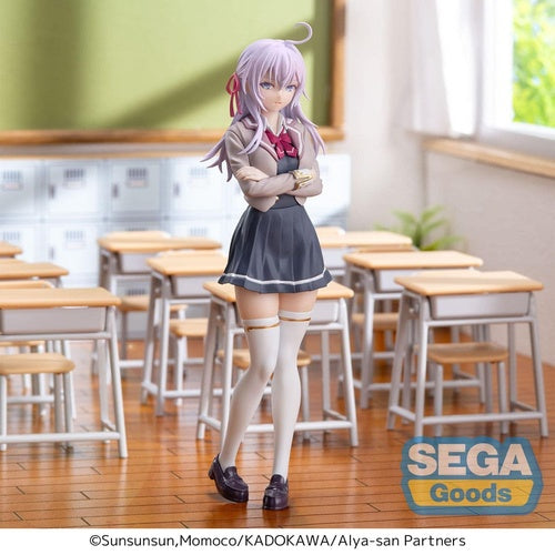 Alya Sometimes Hides Her Feelings in Russian statuette Luminasta PVC Alya Uniform Ver. 18 cm