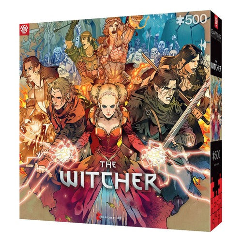 The Witcher puzzle Gaming Scoia'tael (500 pièces)