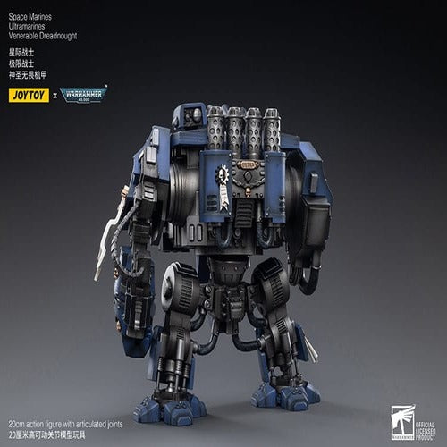 Warhammer 40k figurine 1/18 Space Marines Ultramarines Venerable Dreadnought 19 cm
