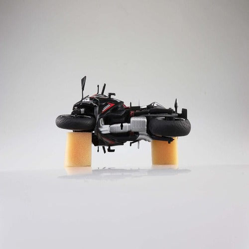 Diecast Bike Series réplique 1/12 Kawasaki Ninja ZX-25R Metallic Spark Black×Peal Flat Stardust White 16 cm