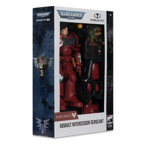 Warhammer 40,000 figurine Assault Intercessor Sergeant (Blood Angel) 18 cm