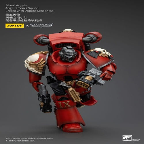 Warhammer The Horus Heresy figurine 1/18 Blood Angels Angel's Tears SquadErelim with Volkite Serpentas 12 cm