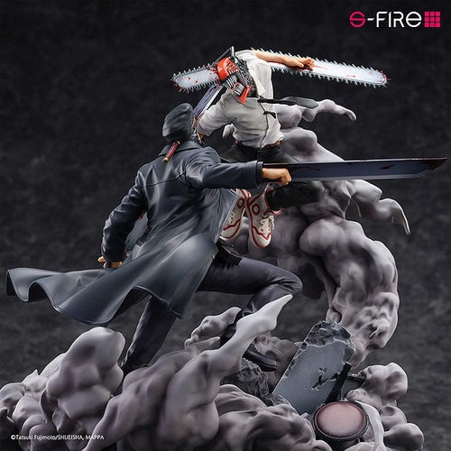 Chainsaw Man statuette Super Situation Figure Chainsaw Man vs. Samurai Sword 26 cm