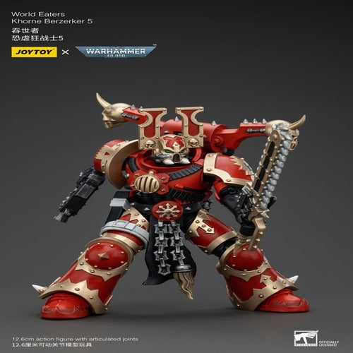 Warhammer 40k figurine 1/18 World Eaters Khorne Berzerker 5 13 cm