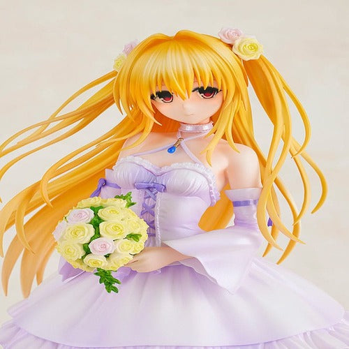 To Love-Ru Darkness statuette PVC 1/7 Golden Darkness Wedding Dress Ver. 23 cm