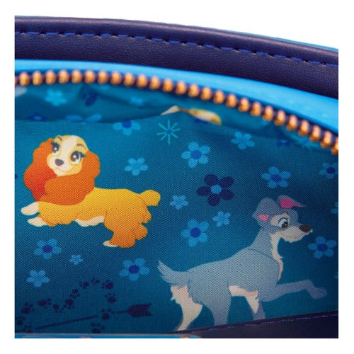 Disney by Loungefly Umhängetasche 70th Anniversary Lady and the Tramp