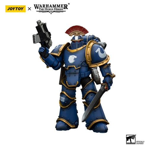 Warhammer The Horus Heresy Actionfigur 1/18 Ultramarines Legion MKIII Tactical Squad Sergeant with Power Sword 12 cm
