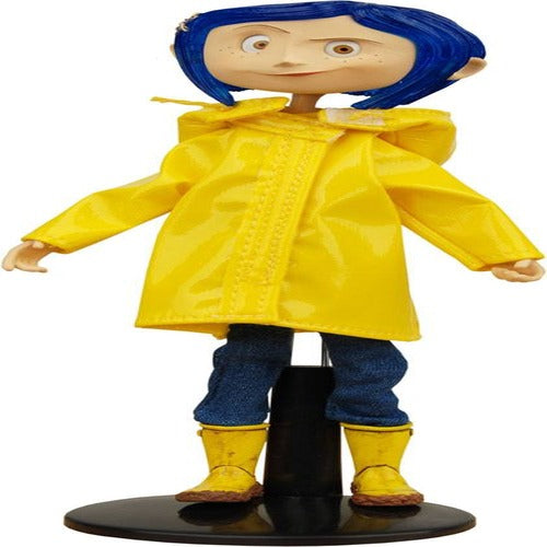 Coraline figurine flexible Raincoat & Boots 18 cm