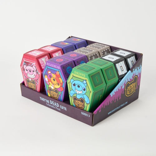 Deddy Bears Series 3 Plüschfiguren 15 cm Sarg Dislplay (12)
