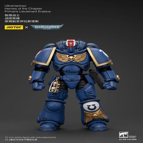 Warhammer 40k figurine 1/18 Ultramarines Heroes of the Chapter Primaris Lieutenant Erastus 20 cm