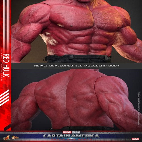 Captain America: Brave New World figurine Movie Masterpiece 1/6 Hulk Red Hulk 47 cm