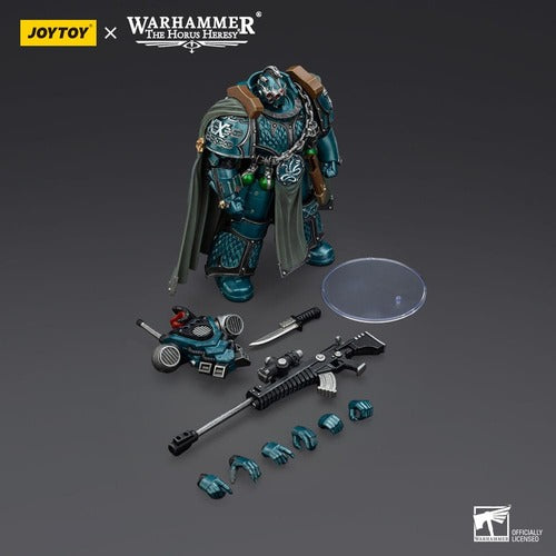 Warhammer The Horus Heresy figurine Alpha Legion Exodus The One who is Many With Sniper Rifle And Power Dagger 20 cm