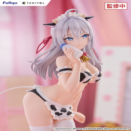 Alya Sometimes Hides Her Feelings in Russian statuette PVC Tenitol Tall Alya Cow Costume Ver. 29 cm
