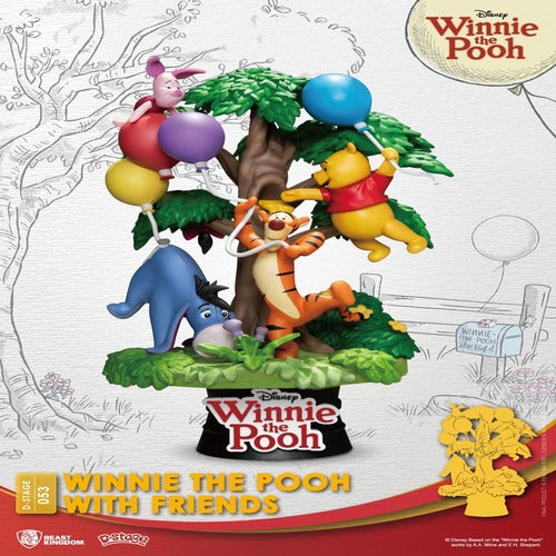 Disney diorama PVC D-Stage Winnie The Pooh With Friends 16 cm