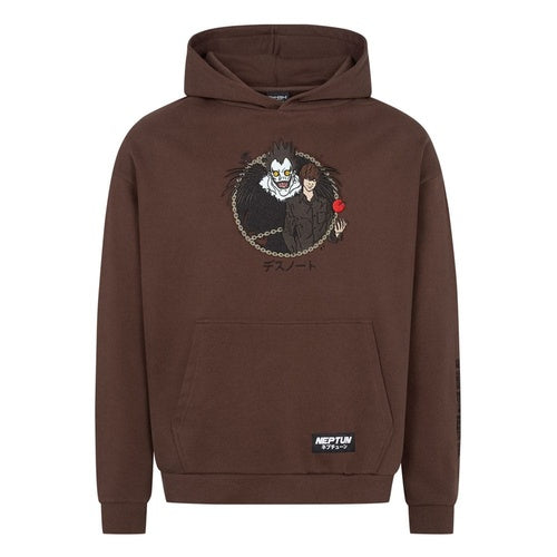 Death Note Kapuzenpullover Graphic Brown  Größe XL