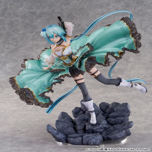 Sword Art Online statuette PVC SHIBUYA SCRAMBLE FIGURE 1/7 Sinon Crystal Dress Ver. 29 cm