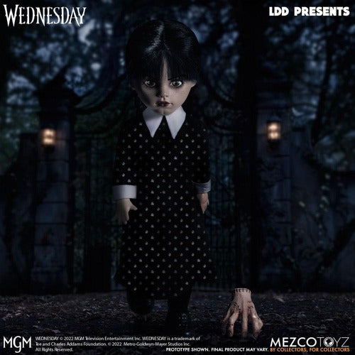Wednesday Living Dead Dolls poupée Wednesday Addams 25 cm