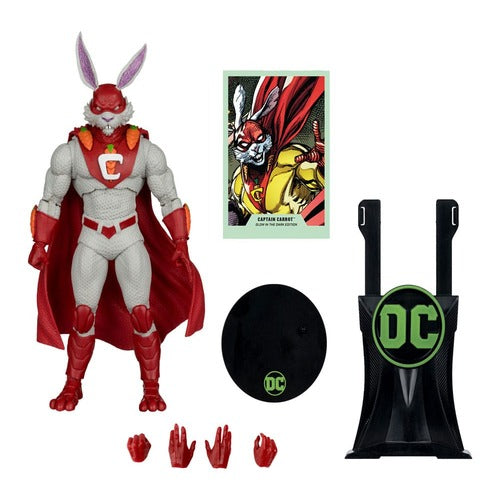 DC Multiverse figurine Captain Carrot (Justice League Incarnate) Glow In The Dark Edition (Gold Label) 18 cm