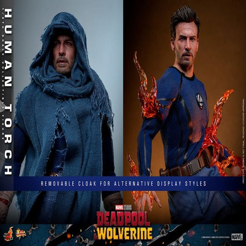 Deadpool & Wolverine Movie Masterpiece Actionfigur 1/6 Human Torch 31 cm