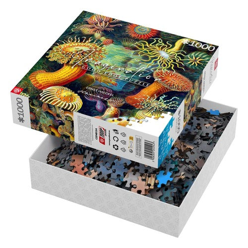 Ernst Haeckel puzzle Imagination Sea Anemones/Stworzenia morskie (1000 pièces)