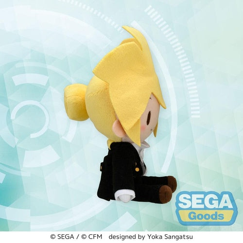 Hatsune Miku: Project DIVA Arcade Future Tone peluche Fuwa Petit Kagamine Len Butler Ver. (EX) 16 cm