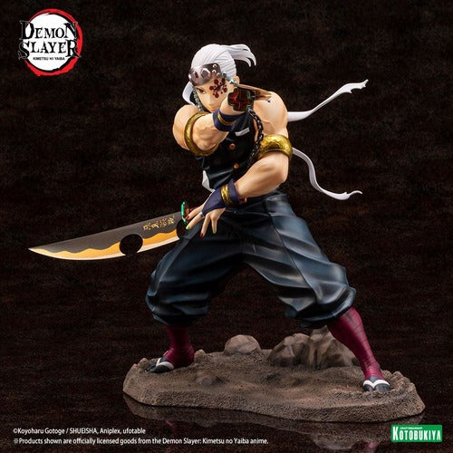 Demon Slayer: Kimetsu no Yaiba statuette PVC ARTFXJ 1/8 Tengen Uzui Regular Edition 23 cm