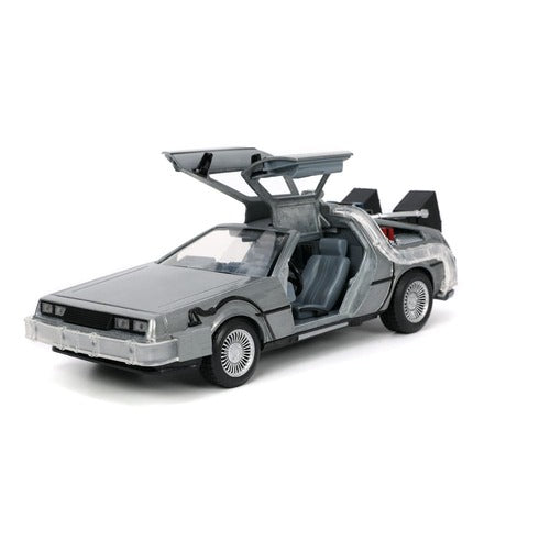Back to the Future 1/24 Hollywood Rides Back to the Future 1 Time Machine