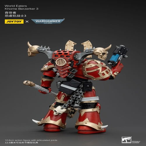 Warhammer 40k figurine 1/18 World Eaters Khorne Berzerker 3 13 cm