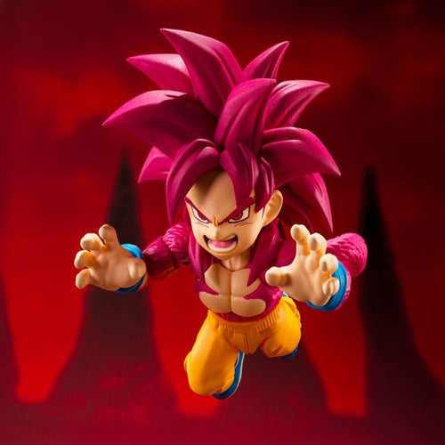 Dragon Ball Daima figurine S.H.Figuarts Super Saiyan Level 4 Son Goku (mini) 8 cm