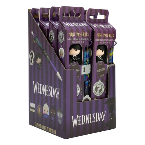 Wednesday Mini Stiftfreund Kugelschreiber & Anhänger Set