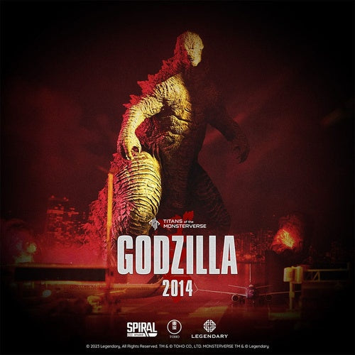 Godzilla 2014 statuette PVC Titans of the Monsterverse Godzilla (Standard Version) 44 cm