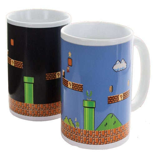 Super Mario Bros. mug effet thermique Level