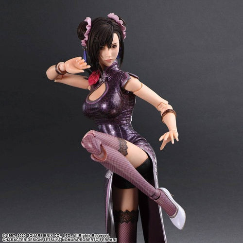 Final Fantasy VII Remake Play Arts Kai figurine Tifa Lockhart Sporty Dress Ver. 25 cm